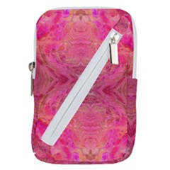 Pink Pour  Belt Pouch Bag (Large) from ArtsNow.com