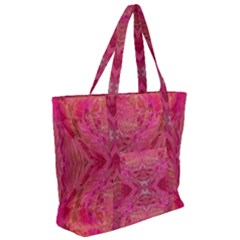 Zip Up Canvas Bag 