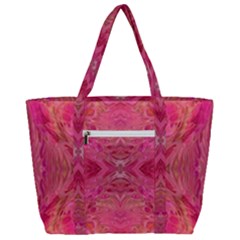 Zip Up Canvas Bag 