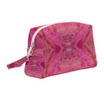 Pink Pour  Wristlet Pouch Bag (Medium)