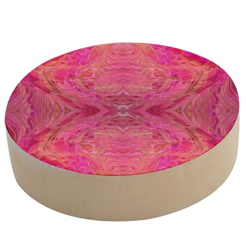 Pink Pour  Wooden Bottle Opener (Round) from ArtsNow.com