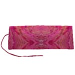 Pink Pour  Roll Up Canvas Pencil Holder (S)