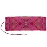 Pink Pour  Roll Up Canvas Pencil Holder (M)