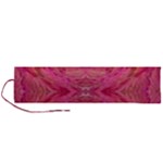Pink Pour  Roll Up Canvas Pencil Holder (L)