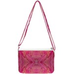 Pink Pour  Double Gusset Crossbody Bag