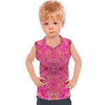 Pink Pour  Kids  Sport Tank Top