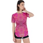 Pink Pour  Perpetual Short Sleeve T-Shirt