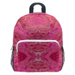 Pink Pour  Kids  Age 5-10 Lightweight School Backpack with Side Pockets