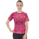 Pink Pour  Women s Sport Raglan T-Shirt