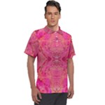 Pink Pour  Men s Polo T-Shirt