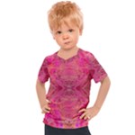 Pink Pour  Kids  Sports T-Shirt