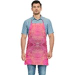 Pink Pour  Kitchen Apron
