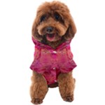 Pink Pour  Dog Coat
