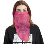 Pink Pour  Face Covering Bandana (Triangle)