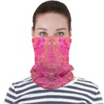 Pink Pour  Face Seamless Bandana (Adult)