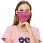 Pink Pour  Fitted Cloth Face Mask (Adult)