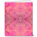Pink Pour  8  x 10  Hardcover Notebook