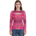 Women s Cut Out Long Sleeve T-Shirt 