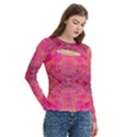 Women s Cut Out Long Sleeve T-Shirt 