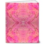 Pink Pour  8  x 10  Softcover Notebook