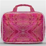 Pink Pour  Travel Toiletry Bag With Hanging Hook