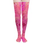 Pink Pour  Thigh High Stockings