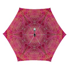 Pink Pour  Automatic Folding Umbrella with Case (Small) from ArtsNow.com