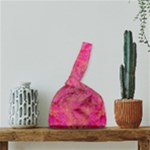 Pink Pour  Japanese Wrist Knot Bag