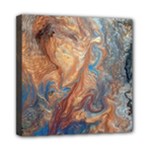 Blue flow Mini Canvas 8  x 8  (Stretched)