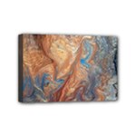 Blue flow Mini Canvas 6  x 4  (Stretched)