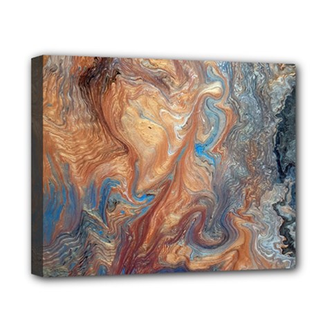 Blue flow Canvas 10  x 8  (Stretched) from ArtsNow.com