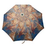 Blue flow Folding Umbrellas