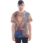 Blue flow Men s Sport Mesh T-Shirt