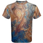 Blue flow Men s Cotton T-Shirt
