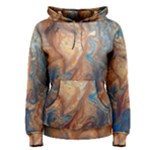 Blue flow Women s Pullover Hoodie