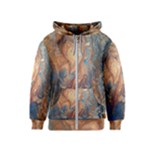 Blue flow Kids  Zipper Hoodie
