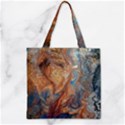 Zipper Grocery Tote Bag 