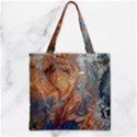 Zipper Grocery Tote Bag 