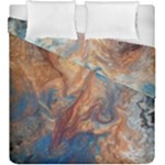 Blue flow Duvet Cover Double Side (King Size)