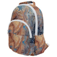 Rounded Multi Pocket Backpack 