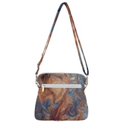 Zipper Messenger Bag 