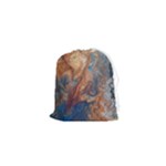 Blue flow Drawstring Pouch (XS)