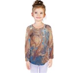 Blue flow Kids  Long Sleeve T-Shirt