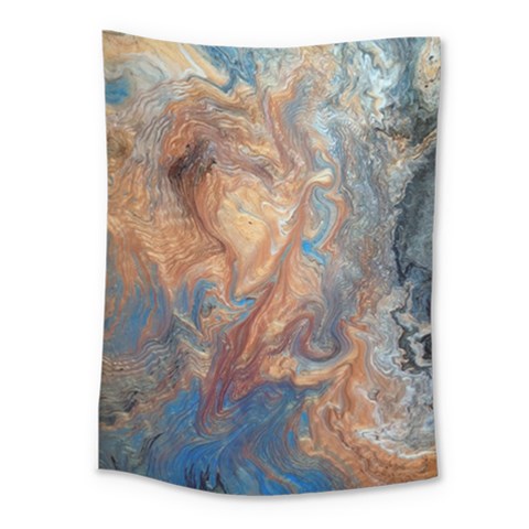Blue flow Medium Tapestry from ArtsNow.com