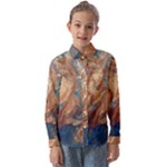 Blue flow Kids  Long Sleeve Shirt