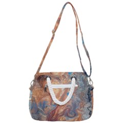 Rope Handles Shoulder Strap Bag 