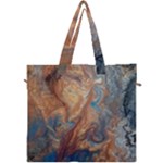 Blue flow Canvas Travel Bag