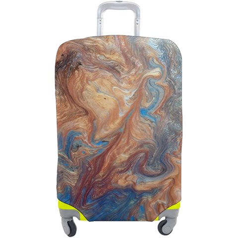 Blue flow Luggage Cover (Large) from ArtsNow.com