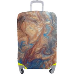 Blue flow Luggage Cover (Large) from ArtsNow.com