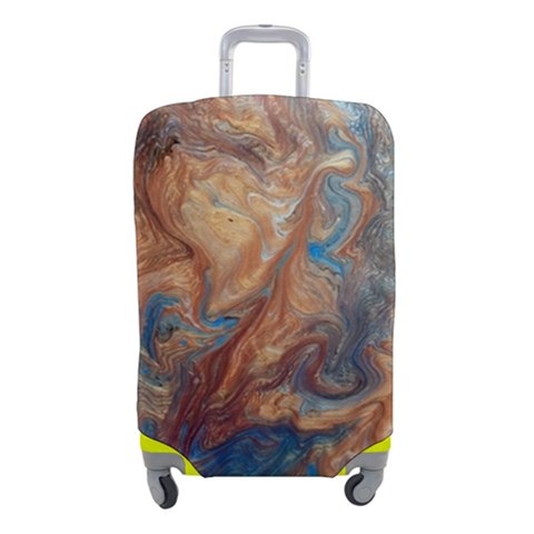 Blue flow Luggage Cover (Small) from ArtsNow.com